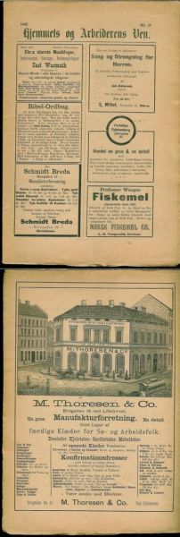 1892 nr 049 Hjemmets og Arbeidernes Ven