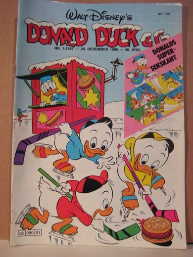 1987 nr 001 DONALD DUCK & CO