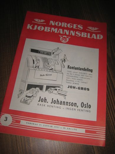 1957 nr 003 NORGES KJØPMANNSBLAD