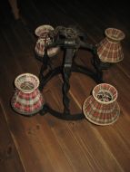 Smijerns taklampe 4 skjermer 40 tallet