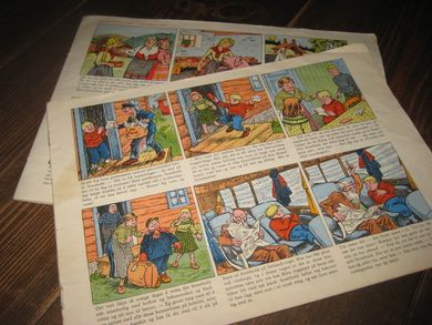 Eldre julehefte uten omslag etc 2 stk