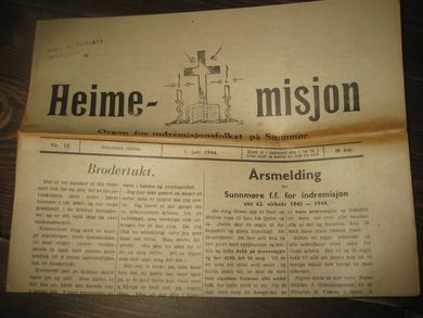 1944 nr 010 Heime misjon
