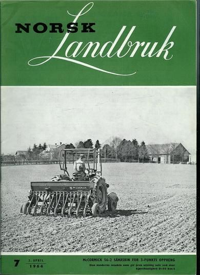 1964 nr 007 NORSK Landbruk