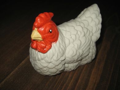 Høne fra noen år tilbake i tid men ikkje gammel