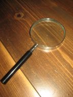 Pen lupe fra 50 tallet 17 cm lang