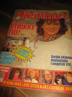 1991 nr 037 HJEMMET Wenche Myhre - Stephanie -