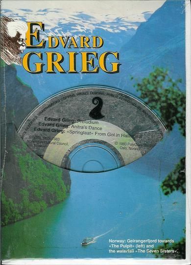 Edvard Grieg: Preludium Edvard Grieg: Anitras Dance Edvard Grieg: 