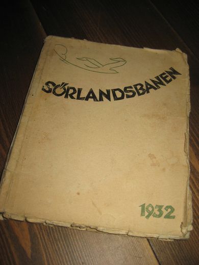 SØRLANDSBANEN 1932.