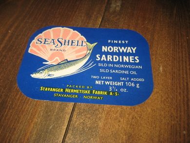 SEA SHELL, blå