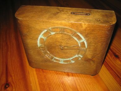 Spareklokke fra SPARETRYGDEN A/S NORGE 50 tallet