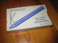 Eske uten innhold, GRAPHIT SIGNIER KREIDESTIFT. 70 tallet.