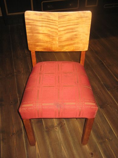 Pen bjerkestol fra 40 tallet