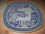 Pynteplatte fra Noremaserien 1985 Ca 22 cm i diameter