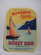 Norwegian Fjors, fra MØLLERS PRESERVING CO, STAVANGER.