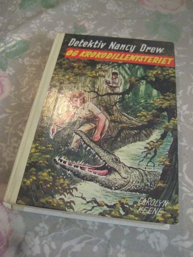 Keene: Detektiv Nancy Drew OG KROKODILLE MYSTERIET Bok nr 59 1979