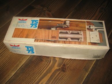 Eske uten innhold, DORMA design TS73.  70 tallet.