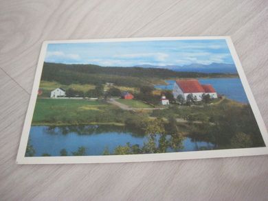 Trondenes kirke mittet 139/025- 555 Pent stempla kort: HARSTAD 9 7 63