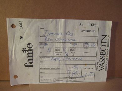 VASSBOTN STRANDA Tlf 79