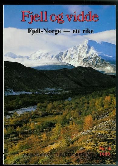 1989, Den Norske Turistforening's Årbok.