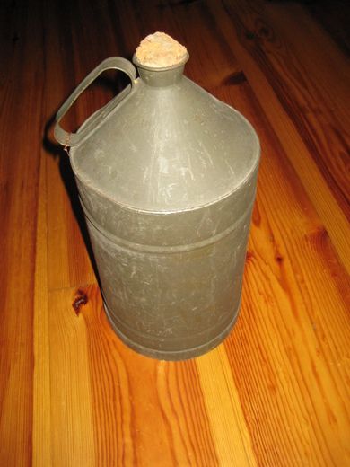Militær 5 liters kanne med hank 50-60 tallet