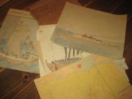 Konkurent TEGNEBLOKK med masse tegninger fra 40 tallet dette er blokk nr 1