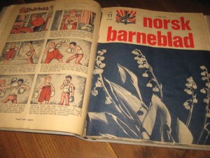 1972, NORSK BARNEBLAD, komplett årgang minus nr 13. Selges under ett. 
