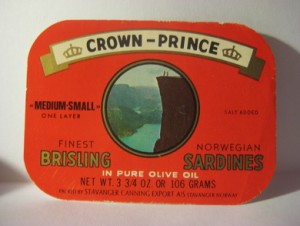 CROWN PRINCE, fra Stavanger Canning Export, Stavanger.