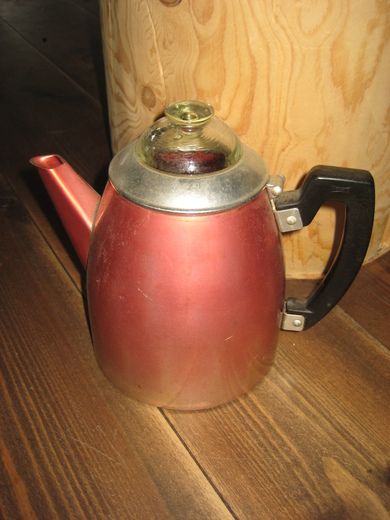 Kaffekjel av eldre dato 50 tallet