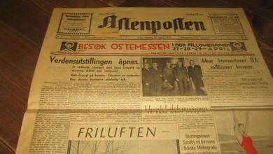 1935 aften nr 212 Aftenposten