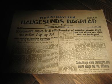 1942,nr 245, HAUGESUNDS DAGBLAD.