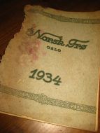 Katalog fra Norsk Frø, Oslo, 1934. 