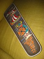 Keramikkfat med emalje merka 