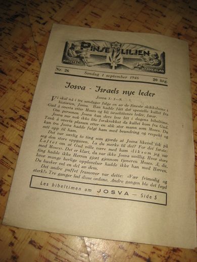 1946,nr 026, PINSELILJEN.