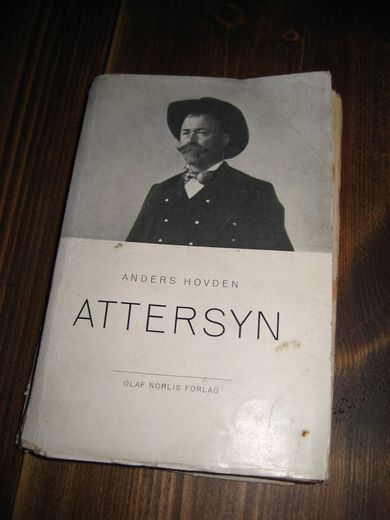HOVDEN, ANDERS: ATTERSYN. 1943.