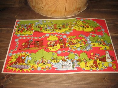 Plate til gammelt brikkespill