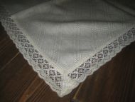 Pen duk fra fra 60 tallet Ca 165*128 cm stor Made in Western Germany