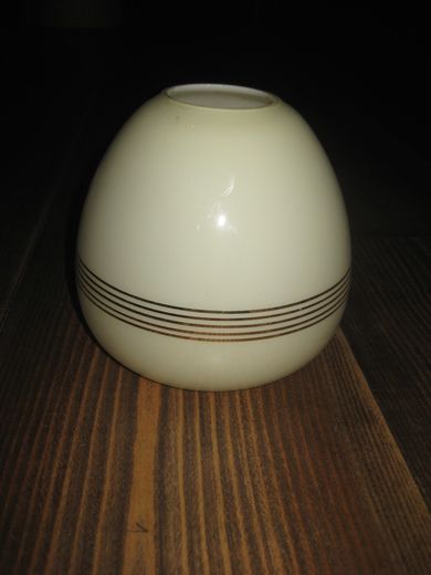 Lampeskjerm i glass 60 tallet