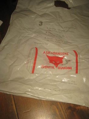 ASBJØRNSENS EVENTYRBLANDING 70 tallet