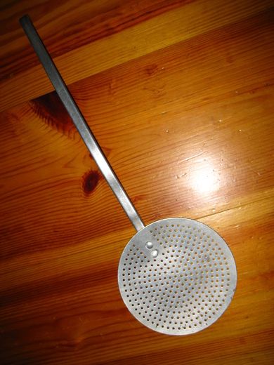 Høyang fiskespade fra 50 tallet