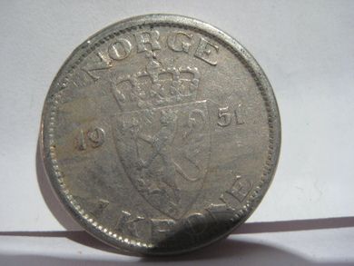 1951 1 krone