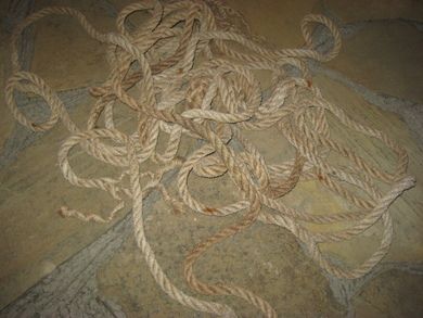 Gammel taukveil på vel 20 meter selges ukappa ca 2 cm i diameter