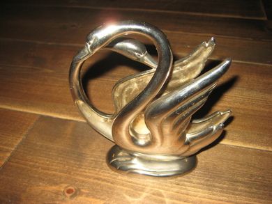 SVANE serviettholder ca 16 cm høg 70-80 tallet