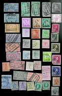 Lot frimerker fra Belgia, 43 stk.