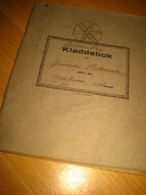 Kladdebok fra 40-50 tallet Geometri