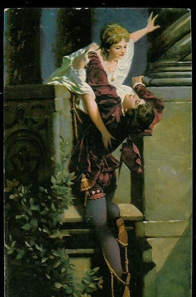 Eldre julekort fra tidleg 1900.