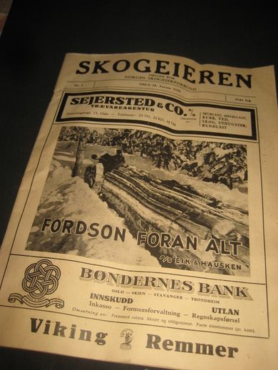 1938 nr 001 SKOGEIEREN