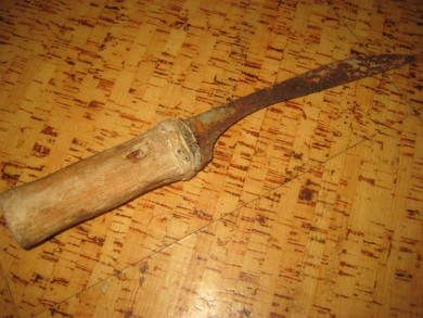 Gammel fiskekniv noe for deg? 40-50 tallet ca 32 cm lang Dette er nr 1