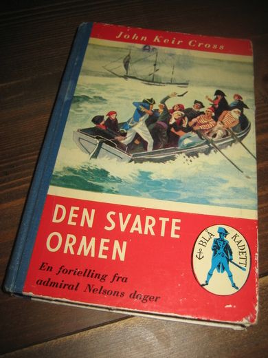 CROSS: Den svarte ormen Bok nr 1 1956