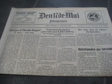 1928 nr 014 Den 17de Mai
