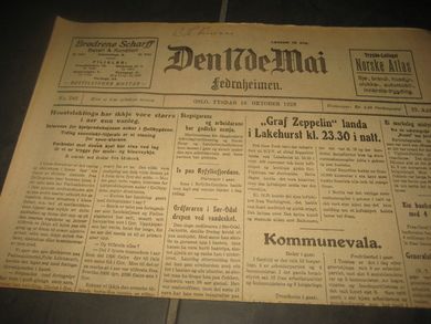 1928 nr 242 Den 17de Mai